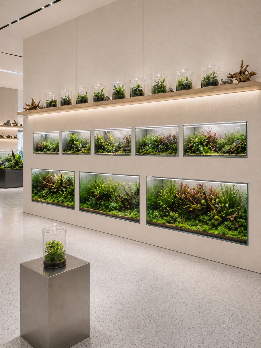 Aquatic plants zone